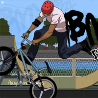 لعبة رياضة حركات دراجات bmx